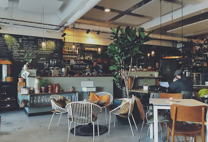 Cafe interior